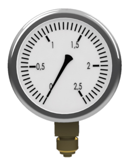 PRESSURE GAUGE, STANDARD VERSION